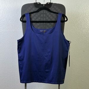 Kathy Ireland Women’s Blue Power Contour Top Size 2X/3X